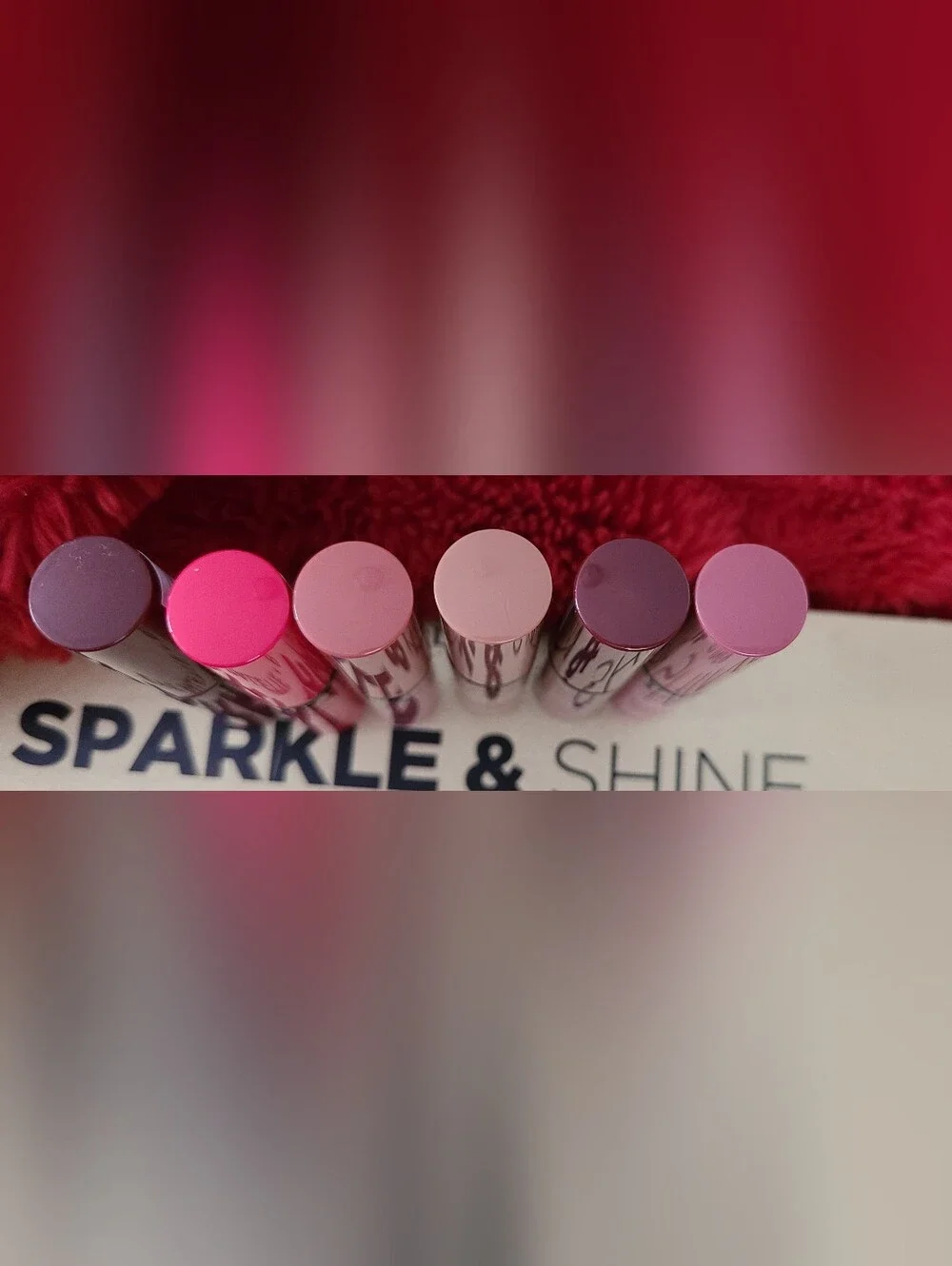 NYX 7 PC SET♤10 pan Eyeshadow Palette & 6 Butter Glosses.